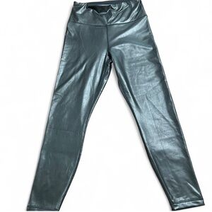 90 Degree By Reflex Black Synthetic leather Leggings M, NWOT